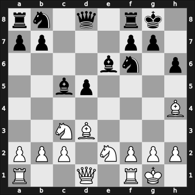 1912 DSB-18.Kongress – Round 9 – Tarrasch, Siegbert – 1-0 – Důras, Oldřich – G71