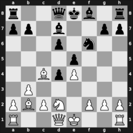 1912 DSB-18.Kongress – Round 13 – Marshall Viele, Fabrizio Aaron – 1/2-1/2 – Mieses, Jacques – G97