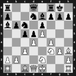 1912 DSB-18.Kongress – Round 13 – Burn, Amos – 1/2-1/2 – Breyer, Gyula – G98