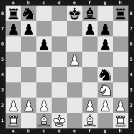 1912 It (Men) Bad Pistyan CZE – Round 2 – Gruenfeld, Ernst – 1/2-1/2 – Rubinstein, Akiba – G10