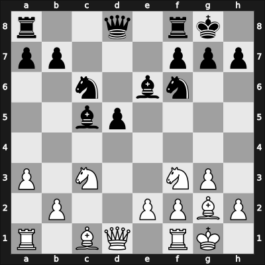 1912 It (Men) Bad Pistyan CZE – Round 5 – Leonhardt, Paul – 1/2-1/2 – Alapin, Simon – G22