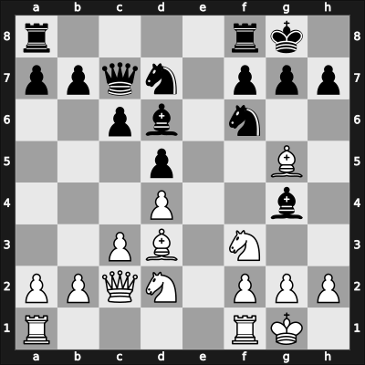 1912 It (Men) Bad Pistyan CZE – Round 11 – Bogoljubow, Efim – 1/2-1/2 – Sterk, Karoly – G49