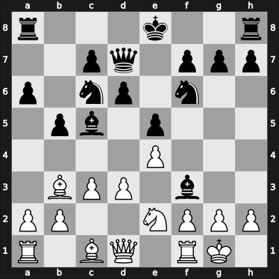 1912 It (Men) San Sebastian ESP – Round 3 – Teichmann, Richard – 0-1 – Spielmann, Rudolf – G6