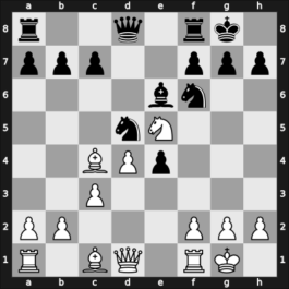 1912 It (Men) San Sebastian ESP – Round 8 – Forgacs, Gyula – 1/2-1/2 – Rubinstein, Akiba – G18