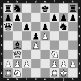 1912 It (Men) San Sebastian ESP – Round 18 – Spielmann, Rudolf – 1/2-1/2 – Nimzowitsch, Aron – G39