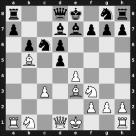 1912 It (Men) San Sebastian ESP – Round 19 – Marshall, Frank – 0-1 – Spielmann, Rudolf – G42