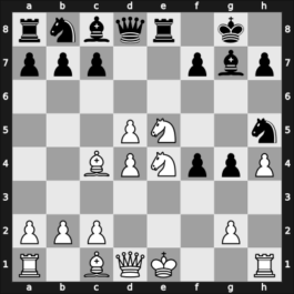 1912 Opatija – Round 1 – Cohn, Erich – 1-0 – Leonhardt, Paul – G22