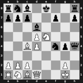 1912 Opatija – Round 4 – Von Freymann, Sergey – 1/2-1/2 – Rosselli del Turco, Stefano – G28
