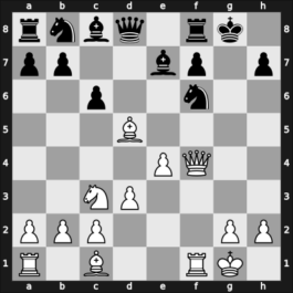 1912 Opatija – Round 8 – Aurbach, Arnold – 0-1 – Spielmann, Rudolf – G40