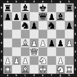 1912 Opatija – Round 11 – Spielmann, Rudolf – 1-0 – Roselli Mailhe, Bernardo – G49