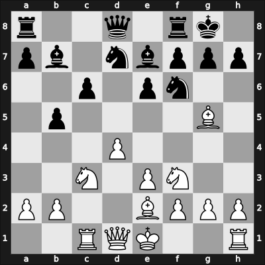 1912 RUS Ch Vilnius LTU – Round 1 – Rubinstein, Akiba – 1/2-1/2 – Bernstein, Ossip – G1
