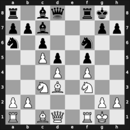 1912 RUS Ch Vilnius LTU – Round 13 – Von Freymann, Sergey – 1-0 – Rubinstein, Akiba – G8
