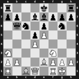 1912 San Sebastian – Round 19 – Nimzowitsch, Aron – 1-0 – Důras, Oldřich – G46