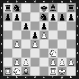 1912 San Sebastian – Round 20 – Teichmann, Richard – 1/2-1/2 – Nimzowitsch, Aron – G47