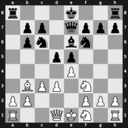 1912 Stockholm Nordic Ch – Round 5 – Langborg Hugo W – 0-1 – Alekhine, Alexander – G8