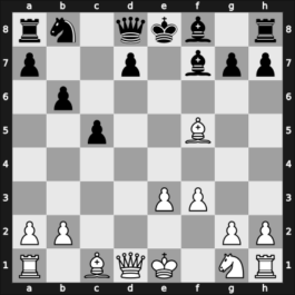 1912 Vilnius – Round 1 – Rubinstein, Akiba – 1-0 – Levenfish, Grigory – G2