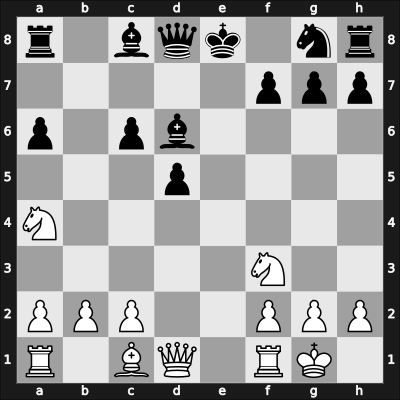 1912 Vilnius – Round 1 – Rabinovich, Ilya Mar – 0-1 – Alekhine, Alexander – G3