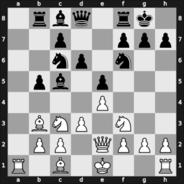1912 Vilnius – Round 1 – Levenfish, Grigory – 1-0 – Flamberg, Alexander – G10