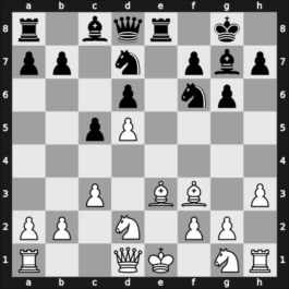 1912 Vilnius – Round 2 – Ungern Sternberg, K. – 0-1 – Hromadka, Karel – G14