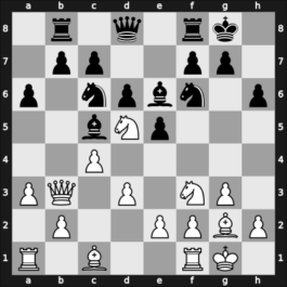 1912 Vilnius – Round 3 – Alekhine, Alexander – 0-1 – Levitsky, Stepan – G17