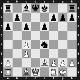 1912 Vilnius – Round 7 – Alekhine, Alexander – 1-0 – Levenfish, Grigory – G29
