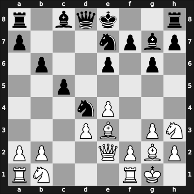 1912 Vilnius – Round 13 – Hromadka, Karel – 1/2-1/2 – Selezniev, Alexey – G40