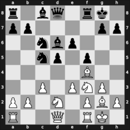 1912 Vilnius – Round 15 – Hromadka, Karel – 1/2-1/2 – Hartman, Aleksander – G42