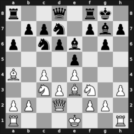1913 BCF Ch 10th – Round 1 – Scott, Roland Henry – 1/2-1/2 – Yates, Fred Dewhirst – G2