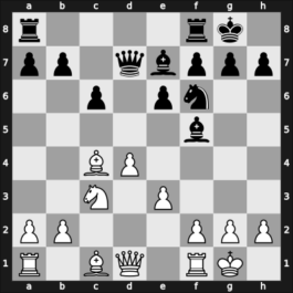 1913 BCF Ch 10th – Round 11 – Saunders, Harold – 0-1 – Jacobs, Herbert Levi – G15