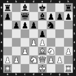 1913 It (Men) Scheveningen NED – Round 1 – Olland, Adolf George – 0-1 – Alekhine, Alexander – G5