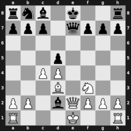 1913 New York National – Round 1 – Janowski, Dawid – 1/2-1/2 – Marshall, Frank – G6