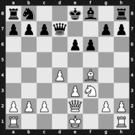 1913 Scheveningen – Round 1 – Alekhine, Alexander – 1-0 – Englund, Fritz – G1