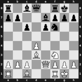 1913 Scheveningen – Round 5 – Janowski, Dawid – 1-0 – Schelfhout, Willem – G20