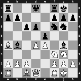 1913 Scheveningen – Round 9 – Janowski, Dawid – 1-0 – Loman, Rudolf – G26