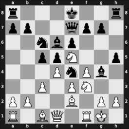 1913 Scheveningen – Round 13 – Schelfhout, Willem – 0-1 – Mieses, Jacques – G32