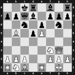 1913 St Petersburg – Round 1 – Nimzowitsch, Aron – 1-0 – Freiman, Sergey Nikolaevich – G11