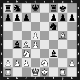 1913 St Petersburg m – Round 2 – Alekhine, Alexander – 1-0 – Levitsky, Stepan – G2