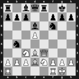 1913 St Petersburg m – Round 5 – Levitsky, Stepan – 1-0 – Alekhine, Alexander – G5