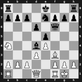 1913 St Petersburg m – Round 6 – Alekhine, Alexander – 1-0 – Levitsky, Stepan – G6