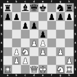 1913 St Petersburg m – Round 10 – Alekhine, Alexander – 1-0 – Levitsky, Stepan – G10