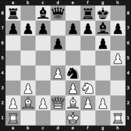 1914 BCF Ch 11th – Round 2 – Scott, Roland Henry – 1/2-1/2 – Blackburne, Joseph – G4