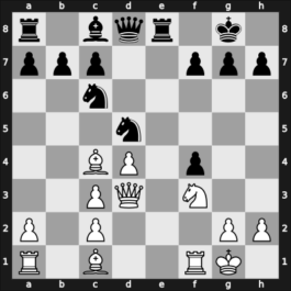 1914 Baden – Round 1 – Spielmann, Rudolf – 1/2-1/2 – Reti, Richard – G23