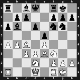 1914 Baden-Baden – Round 1 – Breyer, Gyula – 1/2-1/2 – Spielmann, Rudolf – G14
