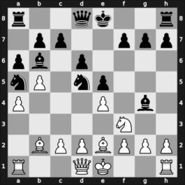 1914 Baden-Baden – Round 1 – Tartakower, Savielly – 1-0 – Fahrni, Hans – G18