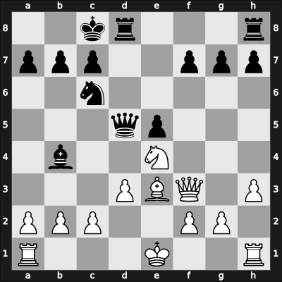 1914 DSB-19.Kongress – Round 1 – Mieses, Jacques – 1/2-1/2 – Kruger, Paul – G6