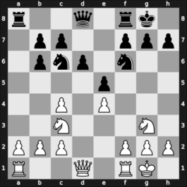 1914 DSB-19.Kongress – Round 7 – Alekhine, Alexander – 1-0 – Bogoljubow, Efim – G49