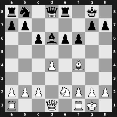 1914 DSB-19.Kongress – Round 11 – Post, Erhard – 1-0 – Tartakower, Savielly – G77