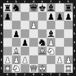 1914 It (Men) St Petersburg RUS – Round 13 – Alekhine, Alexander – 1-0 – Spielmann, Rudolf – G11