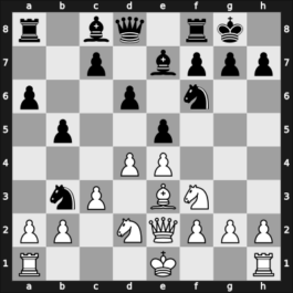1914 St Petersburg – Round 1 – Alapin, Simon – 0-1 – Alekhine, Alexander – G8