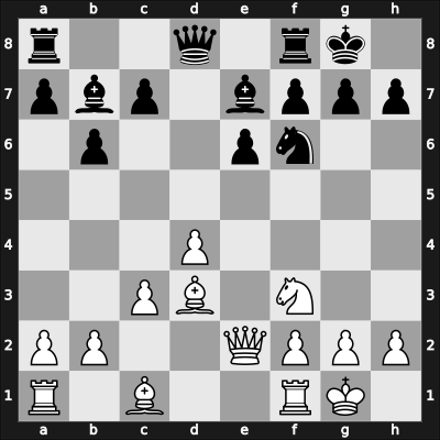1914 St Petersburg – Round 10 – Znosko-Borovsky, Eugene – 1-0 – Lebedev, Sergey F – G28